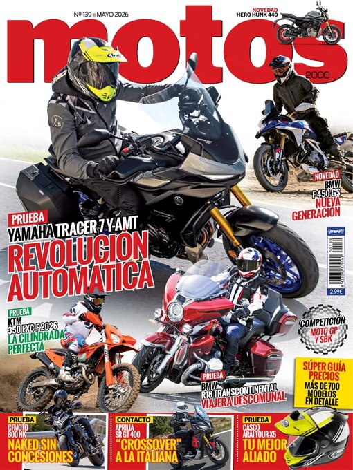 Cover image for Motos 2000